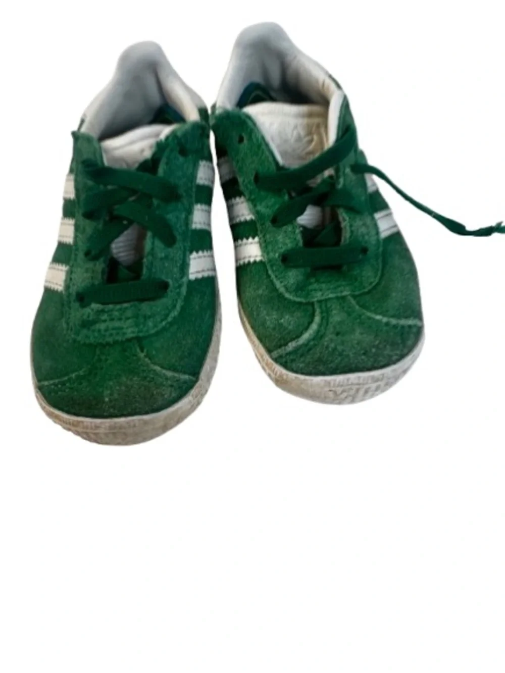 Adidas Gazelle Kids Green Suede Sneakers